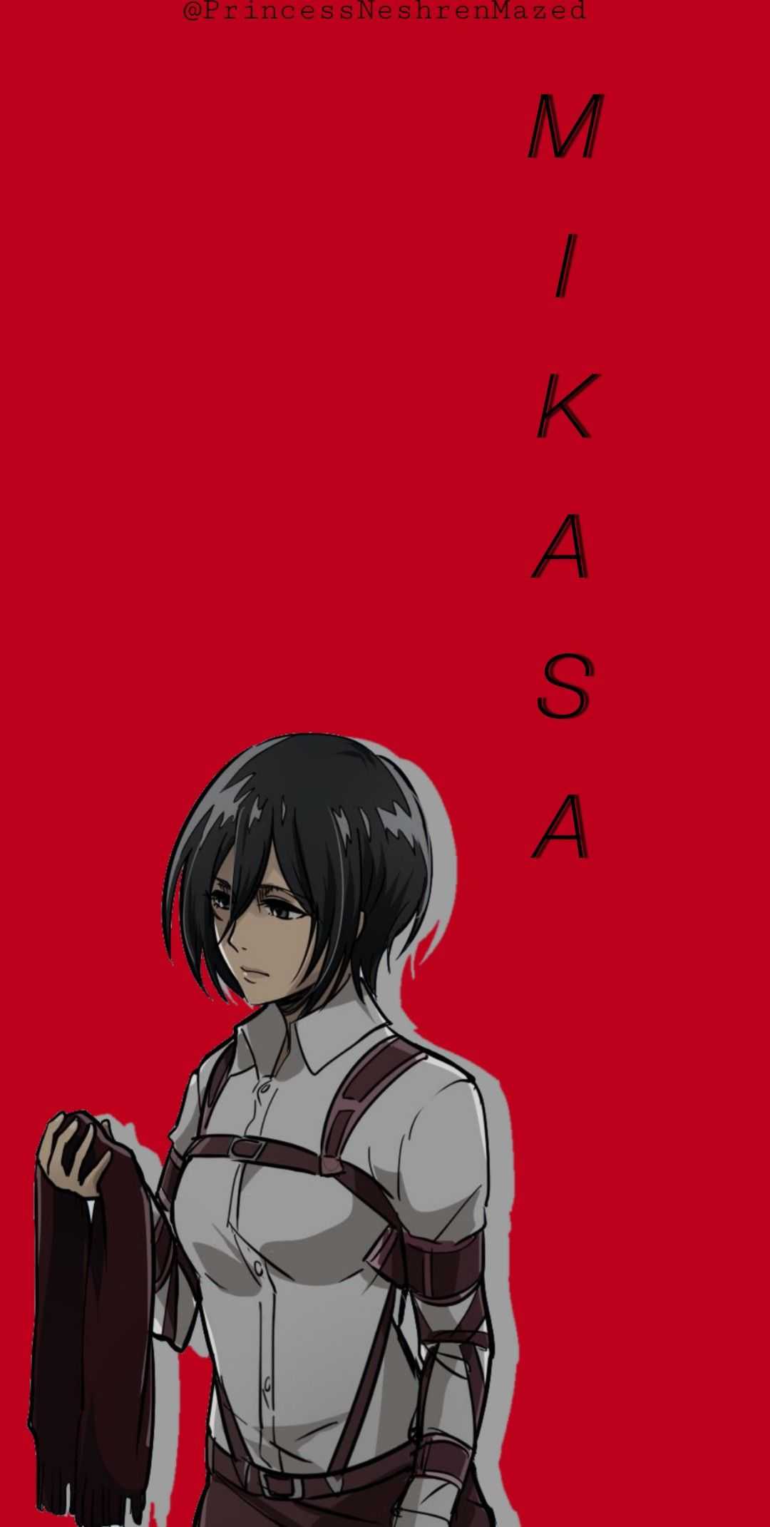 Detail Mikasa Ackerman Wallpaper Android Nomer 23