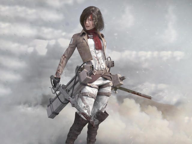 Detail Mikasa Ackerman Wallpaper Android Nomer 25