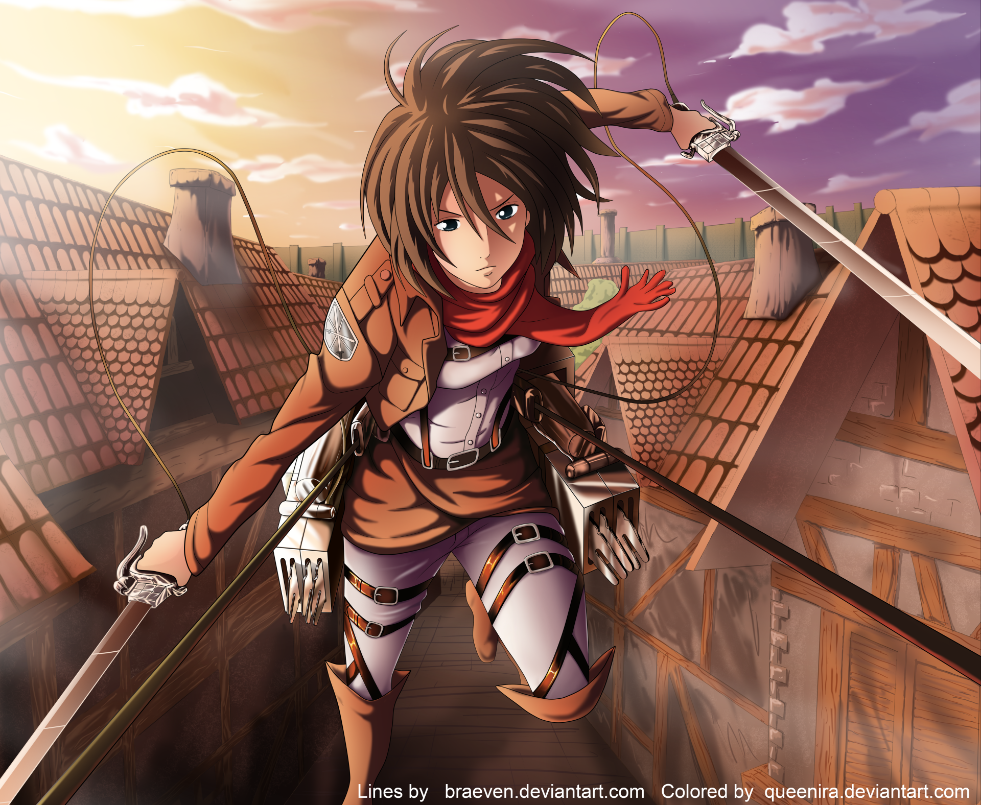 Detail Mikasa Ackerman Wallpaper Android Nomer 46