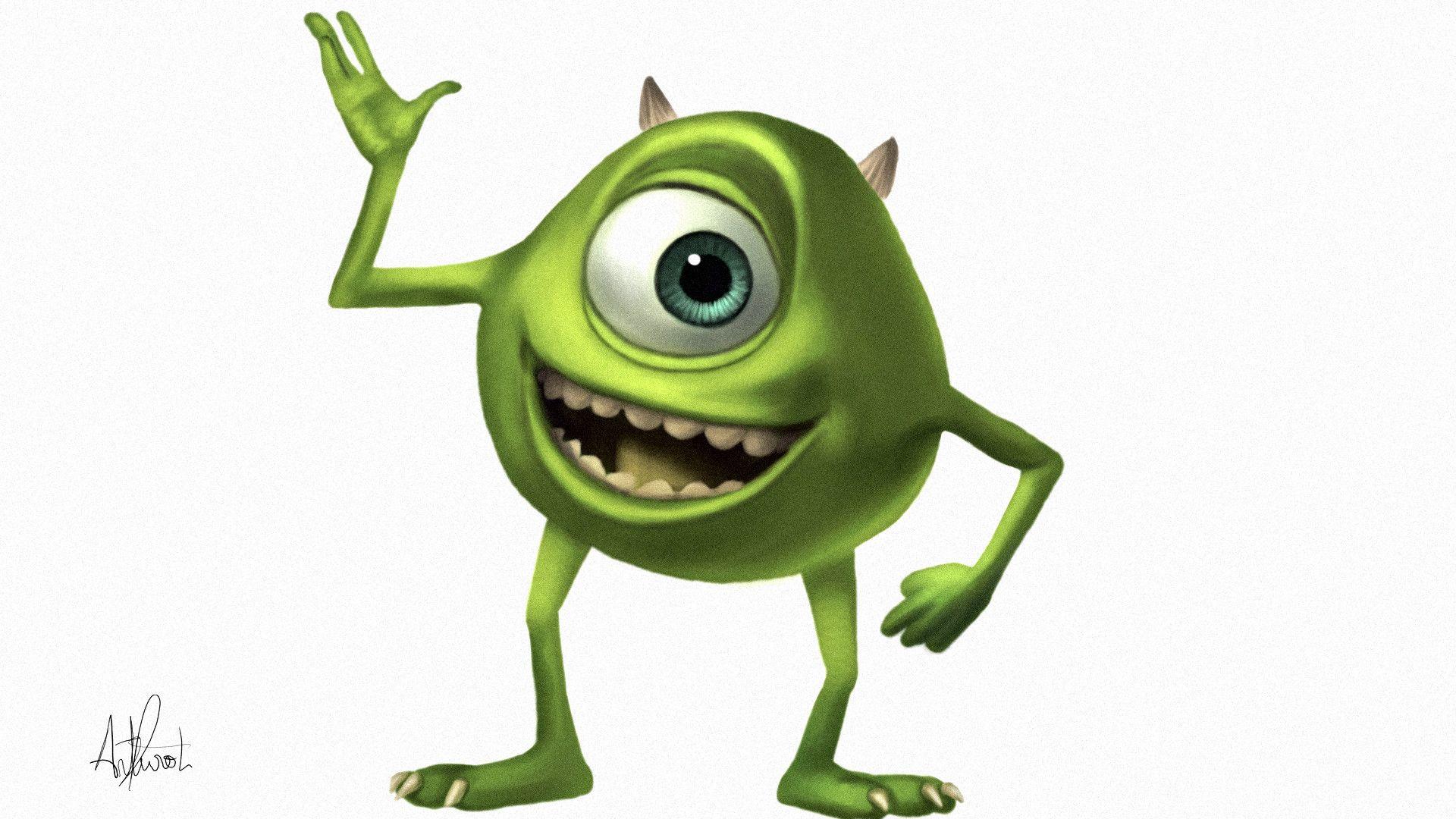 Detail Mike Wazowski Wallpaper Nomer 20