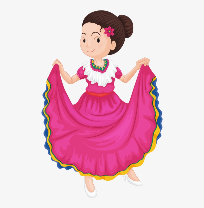 Detail Lady Dancing Clipart Nomer 10