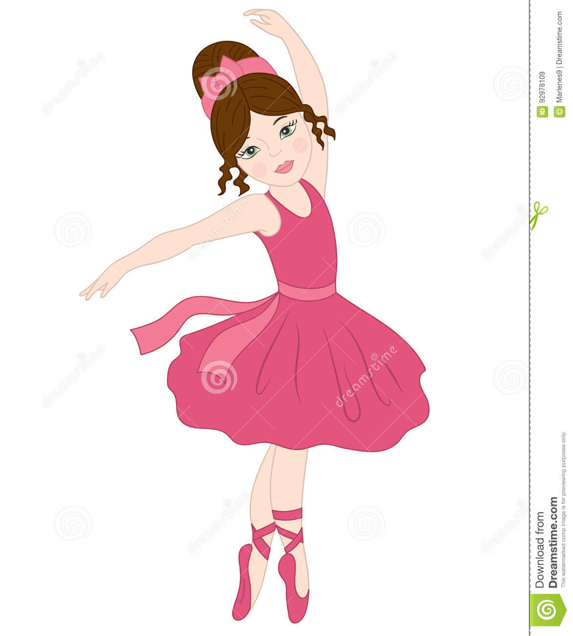 Detail Lady Dancing Clipart Nomer 14