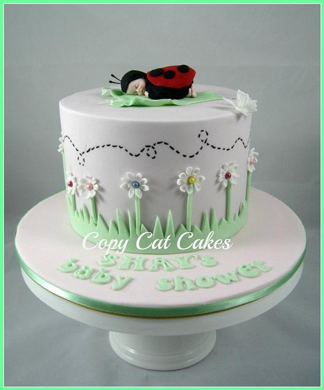 Detail Ladybug Baby Shower Cakes Pictures Nomer 20