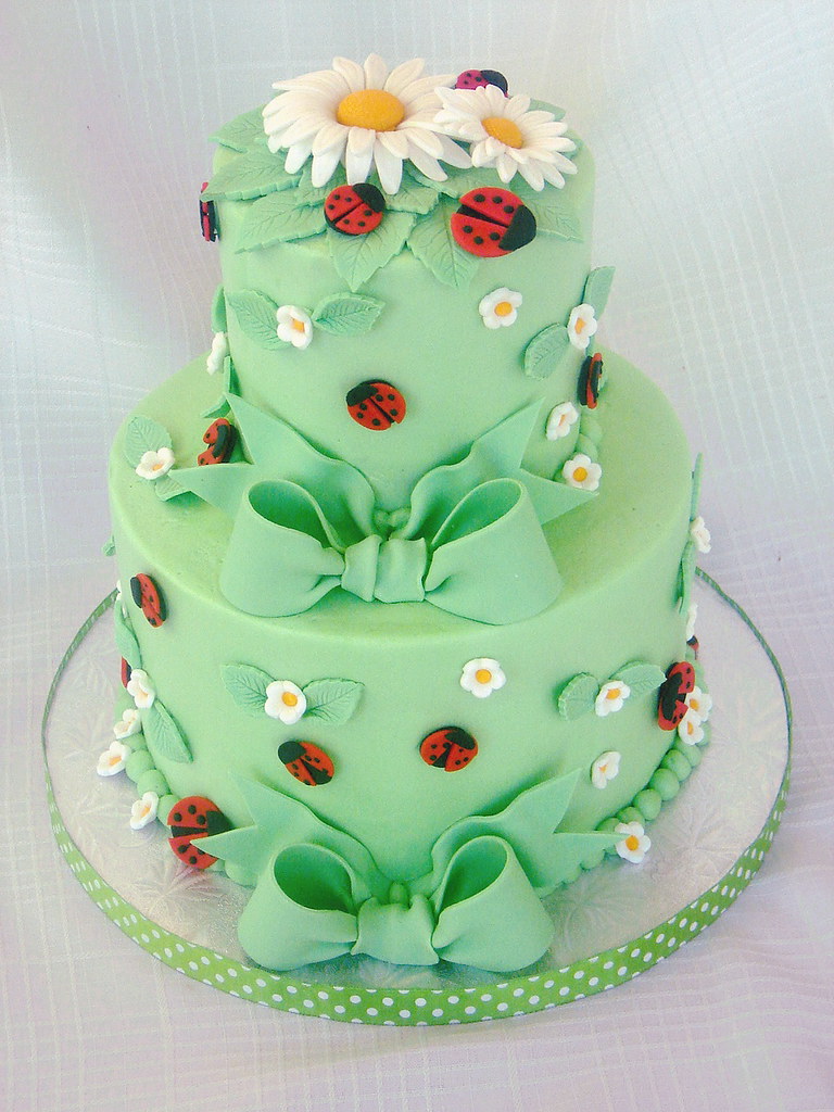 Detail Ladybug Baby Shower Cakes Pictures Nomer 21