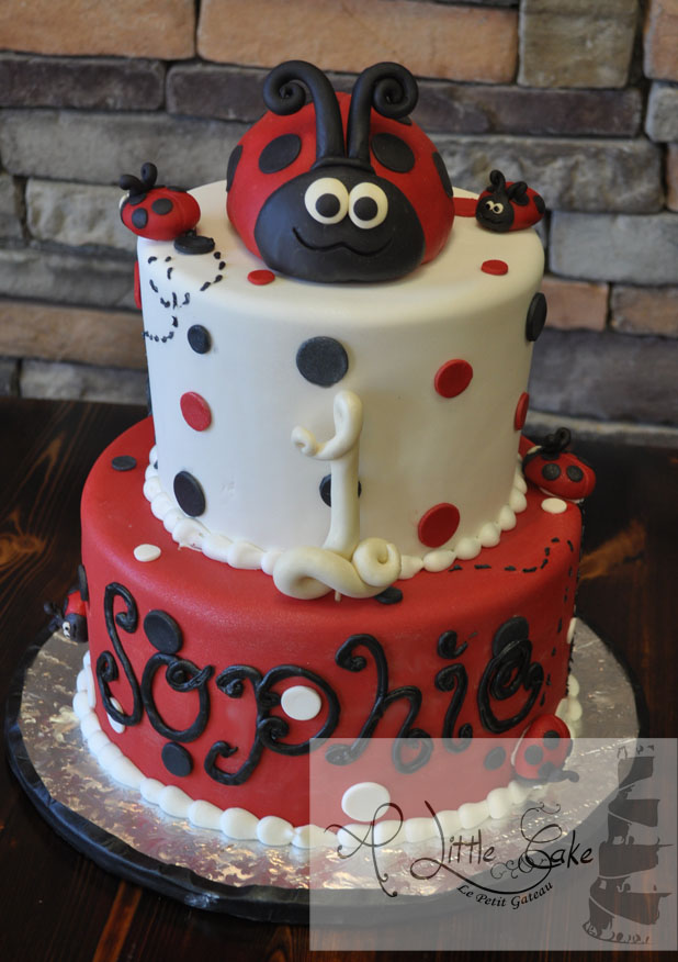 Detail Ladybug Cakes For 1st Birthdays Nomer 15