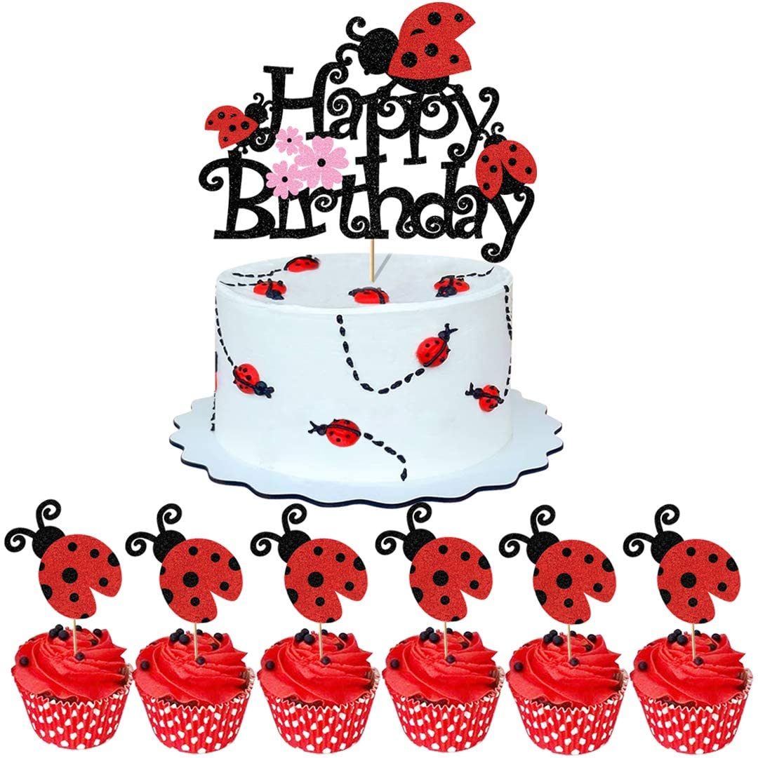 Detail Ladybug Cakes For 1st Birthdays Nomer 21