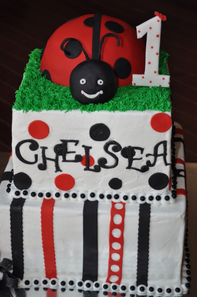 Detail Ladybug Cakes For 1st Birthdays Nomer 41