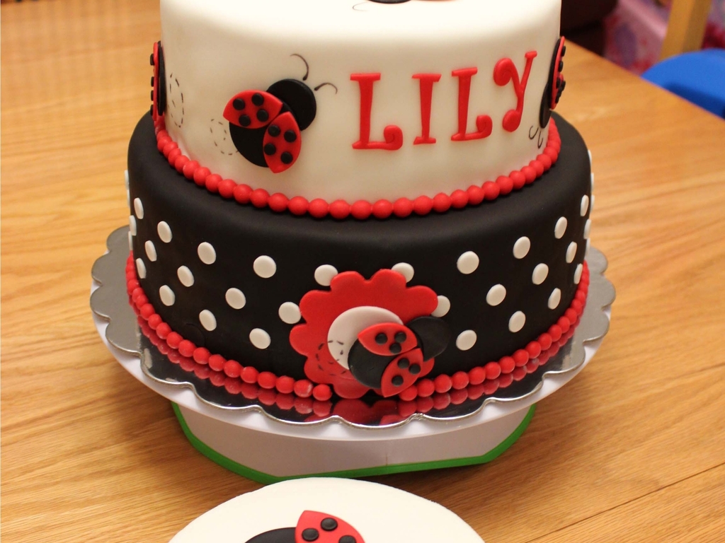 Detail Ladybug Cakes For 1st Birthdays Nomer 47