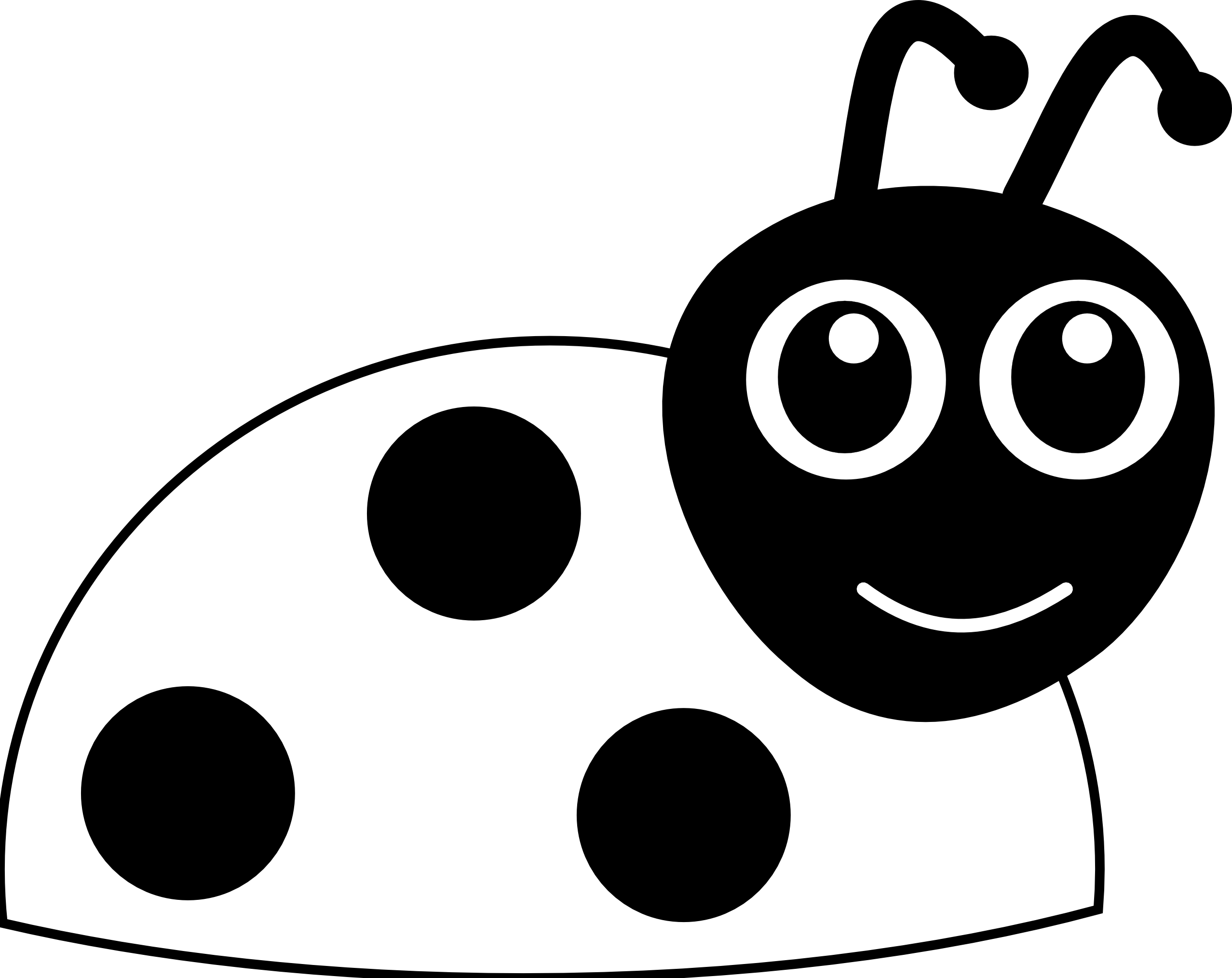 Detail Ladybug Clipart Nomer 50