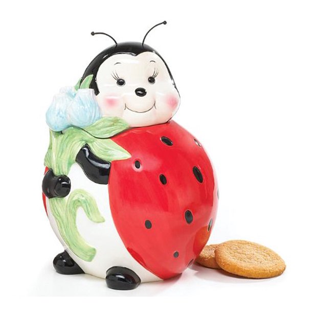 Detail Ladybug Cookie Jar Nomer 4