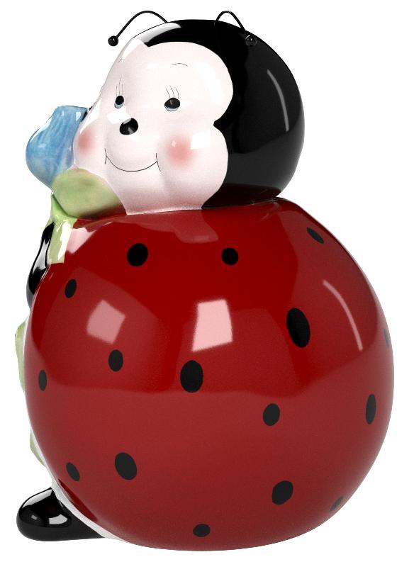Detail Ladybug Cookie Jar Nomer 10