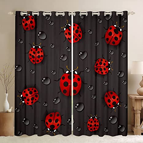 Detail Ladybug Curtains Nomer 8