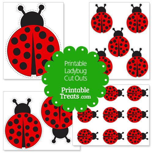 Ladybug Cutouts - KibrisPDR