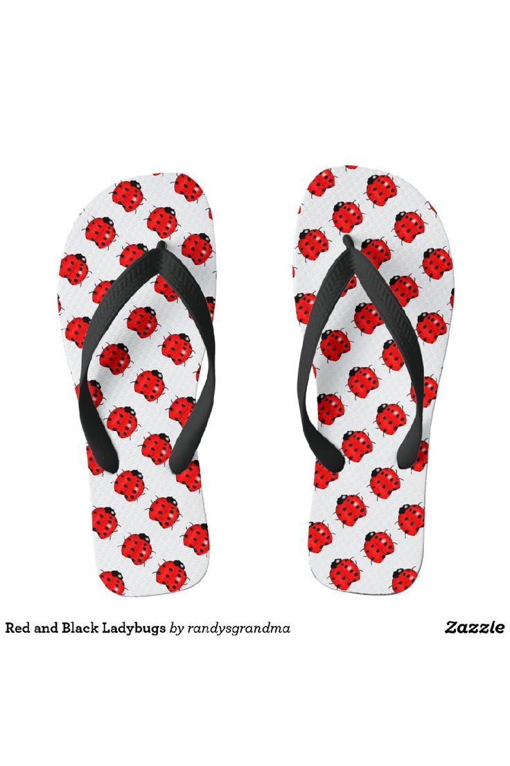 Detail Ladybug Flip Flops Nomer 12