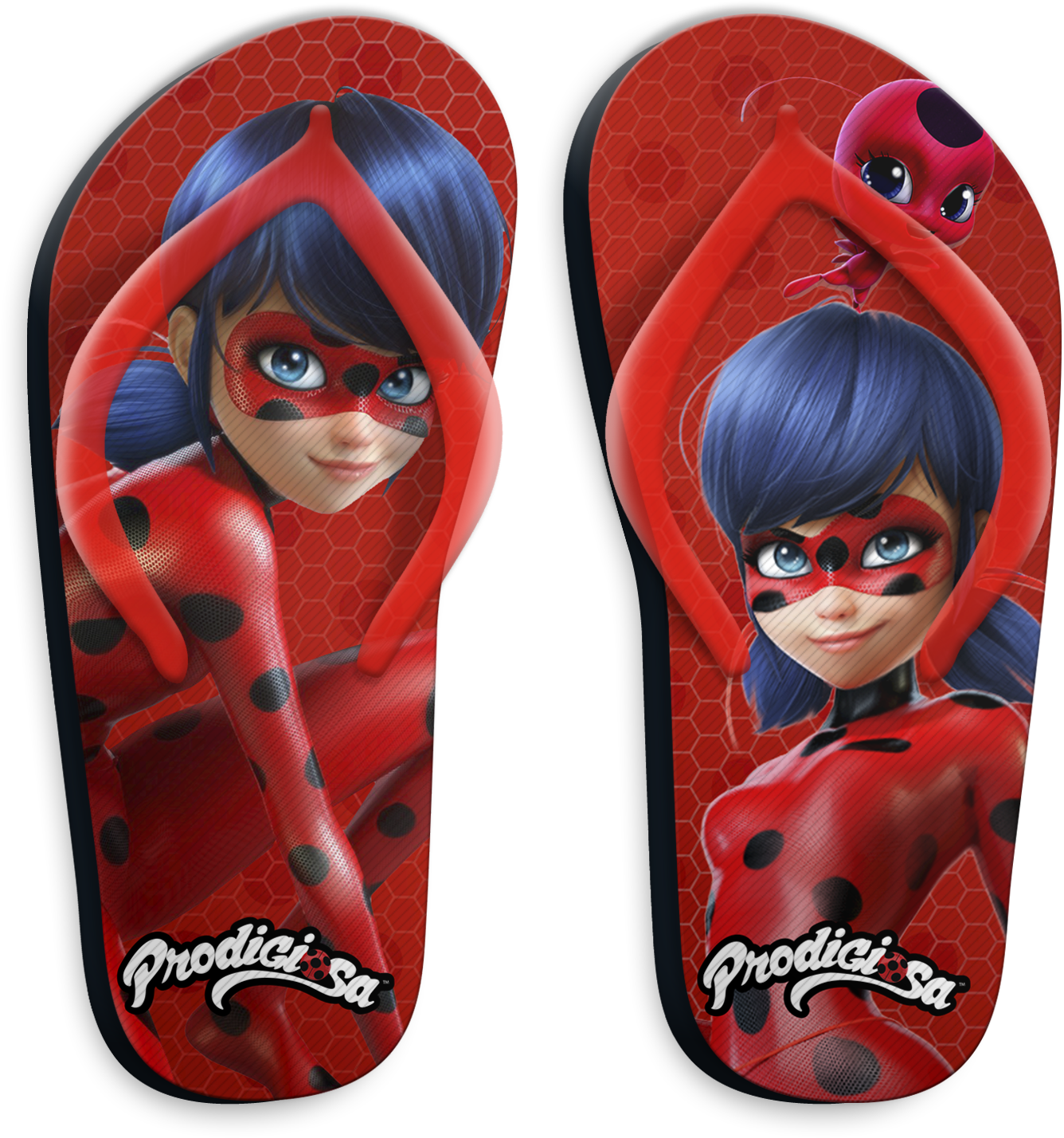 Detail Ladybug Flip Flops Nomer 28