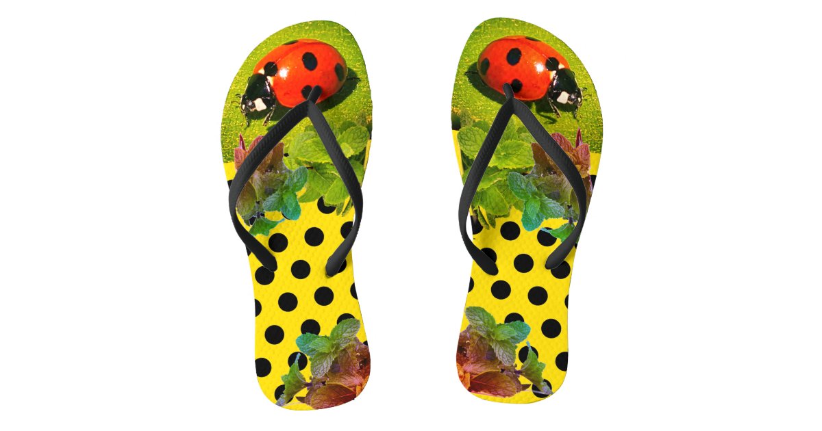 Detail Ladybug Flip Flops Nomer 8