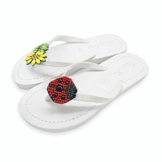 Detail Ladybug Flipflops Nomer 23