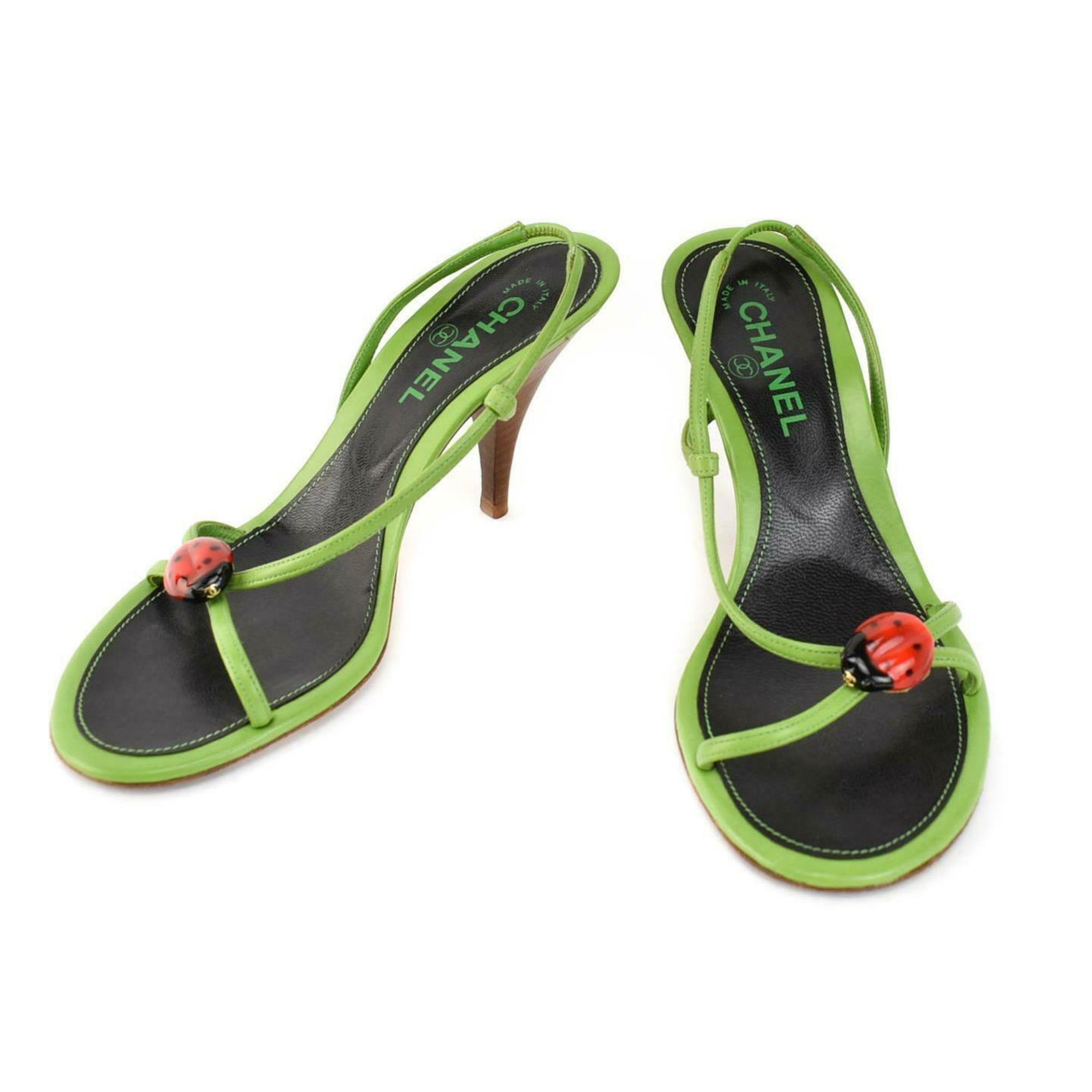 Detail Ladybug Flipflops Nomer 35