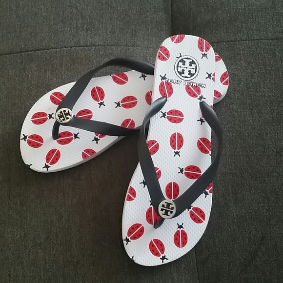 Detail Ladybug Flipflops Nomer 40