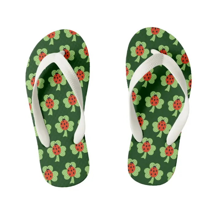 Detail Ladybug Flipflops Nomer 46