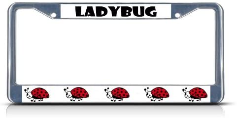 Ladybug License Plate Frames - KibrisPDR