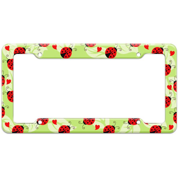 Detail Ladybug License Plate Frames Nomer 2