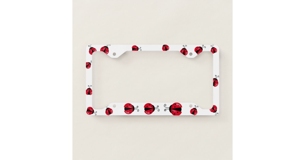 Detail Ladybug License Plate Frames Nomer 17