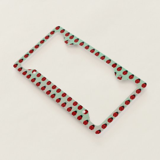 Detail Ladybug License Plate Frames Nomer 28