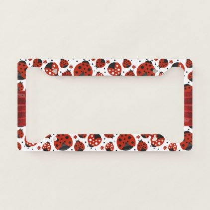 Detail Ladybug License Plate Frames Nomer 4