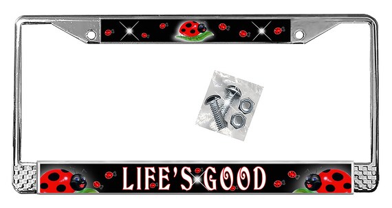 Download Ladybug License Plate Frames Nomer 32