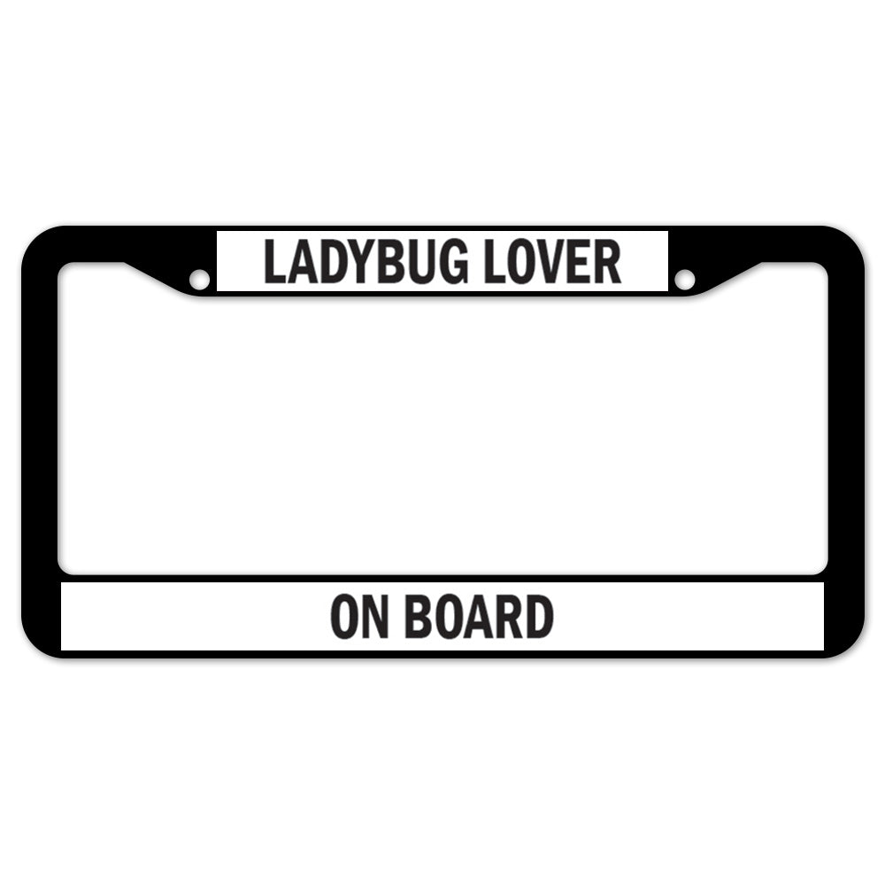 Detail Ladybug License Plate Frames Nomer 37