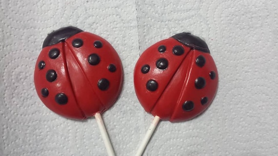 Detail Ladybug Lollipops Nomer 11