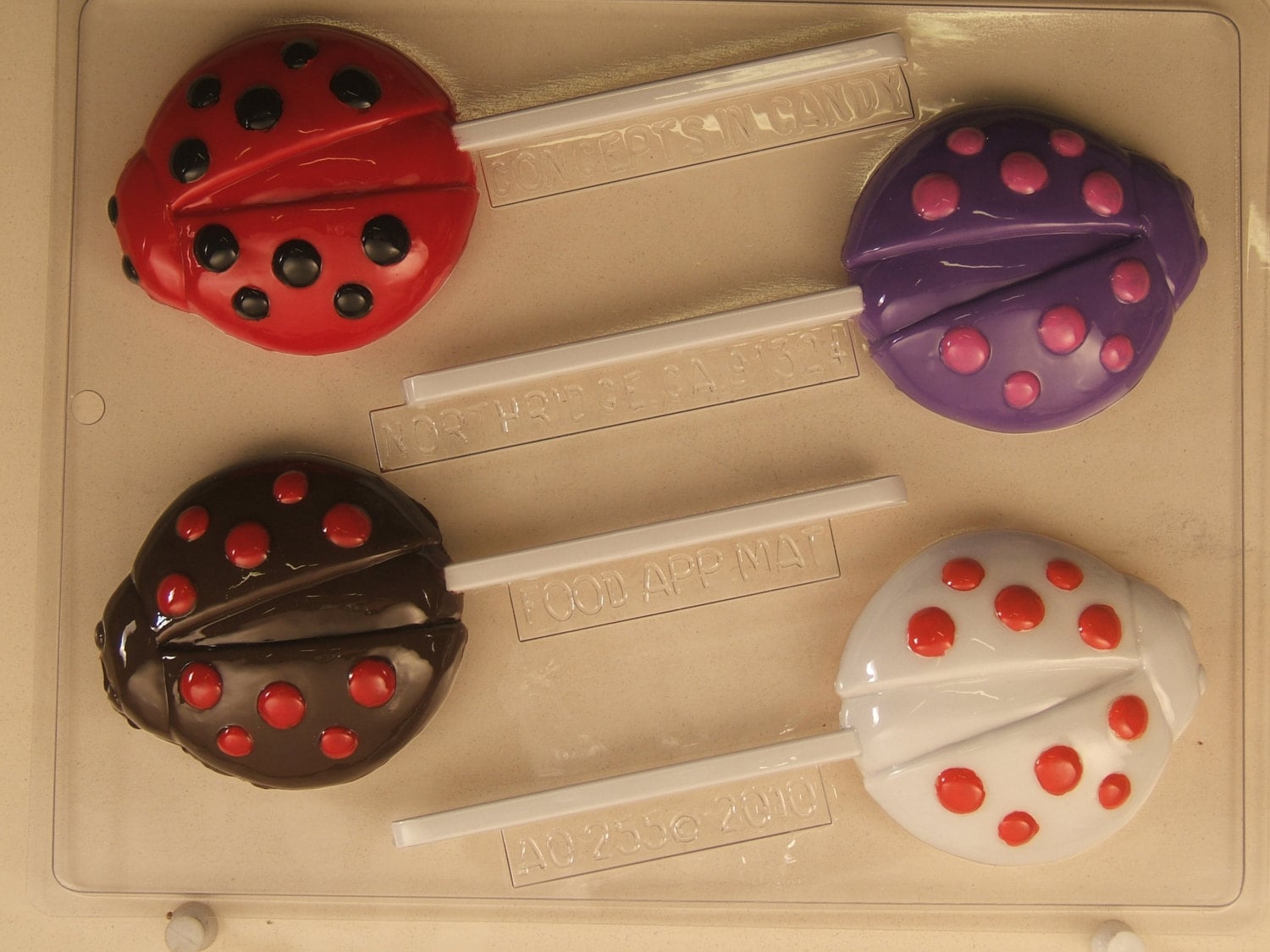 Detail Ladybug Lollipops Nomer 23