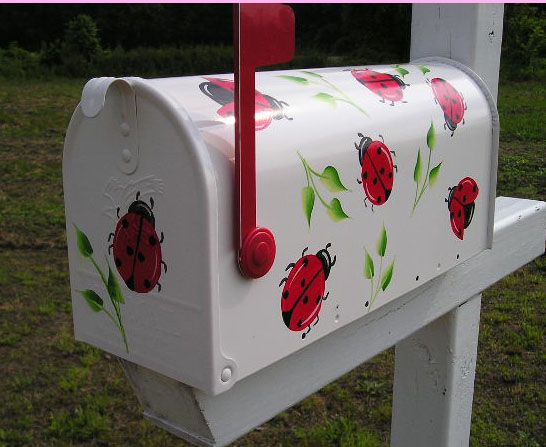 Detail Ladybug Mailbox Nomer 5