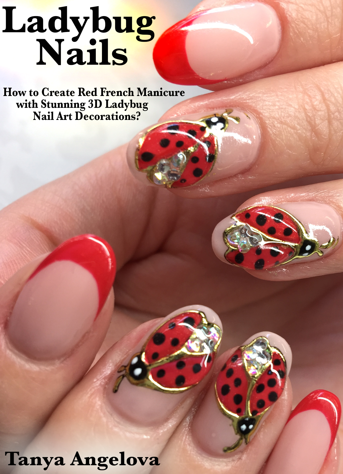 Detail Ladybug Nail Designs Nomer 8