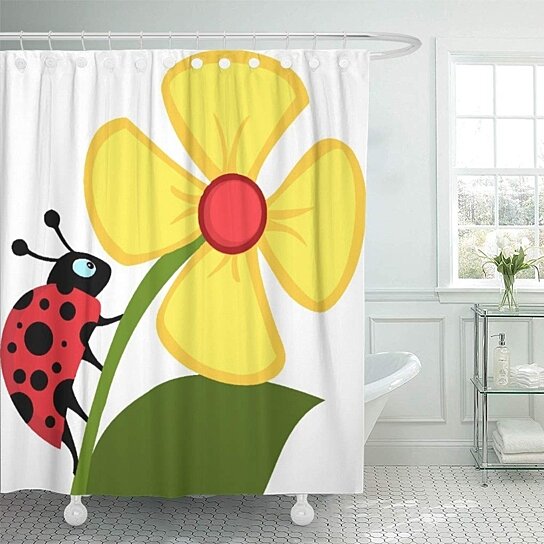 Detail Ladybug Shower Curtain Hooks Nomer 22