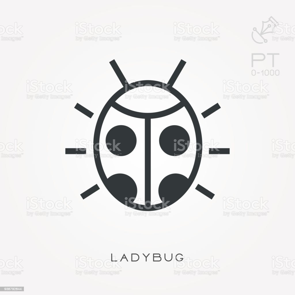 Detail Ladybug Silhouette Nomer 42