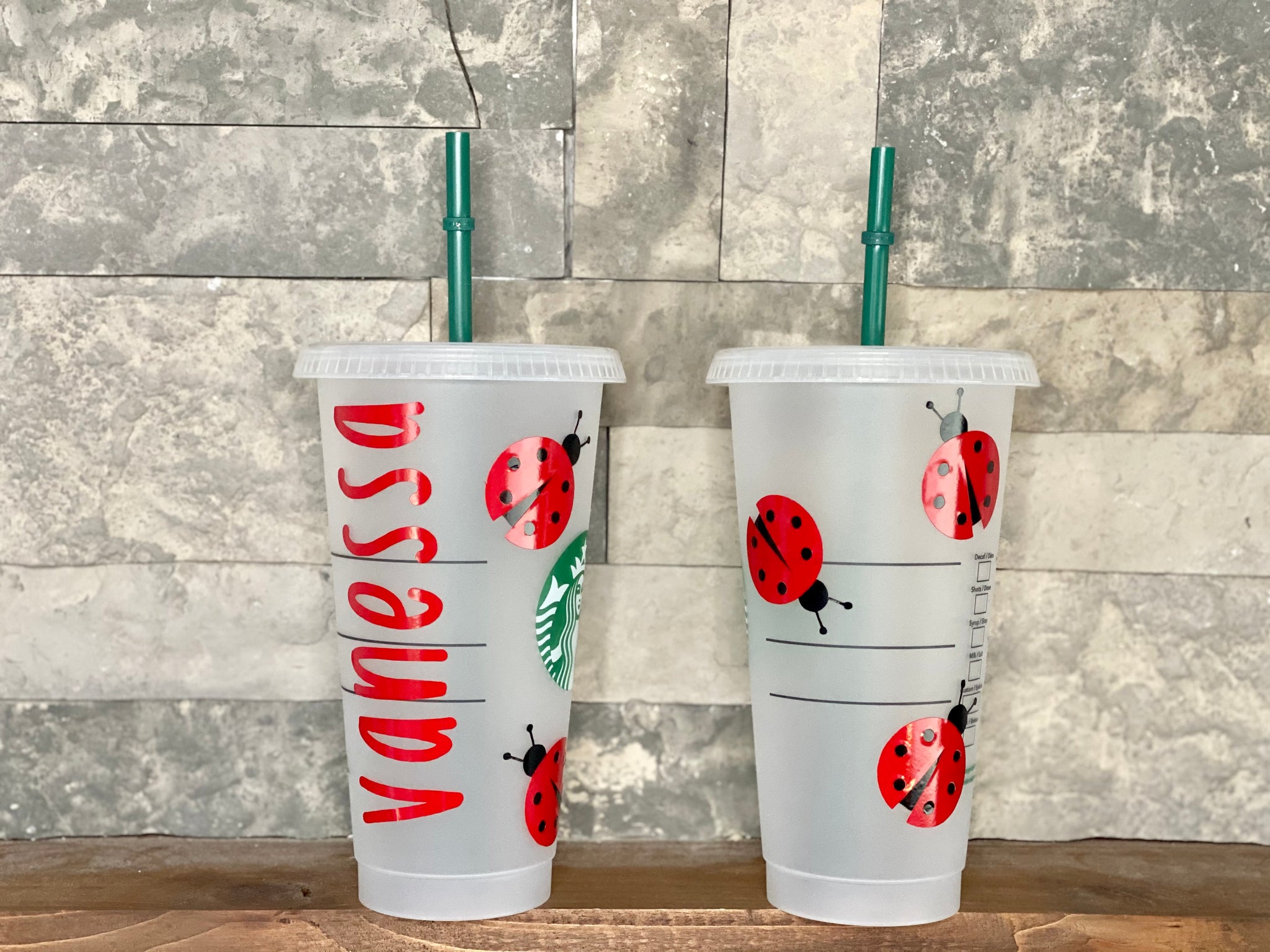 Ladybug Starbucks Cup - KibrisPDR