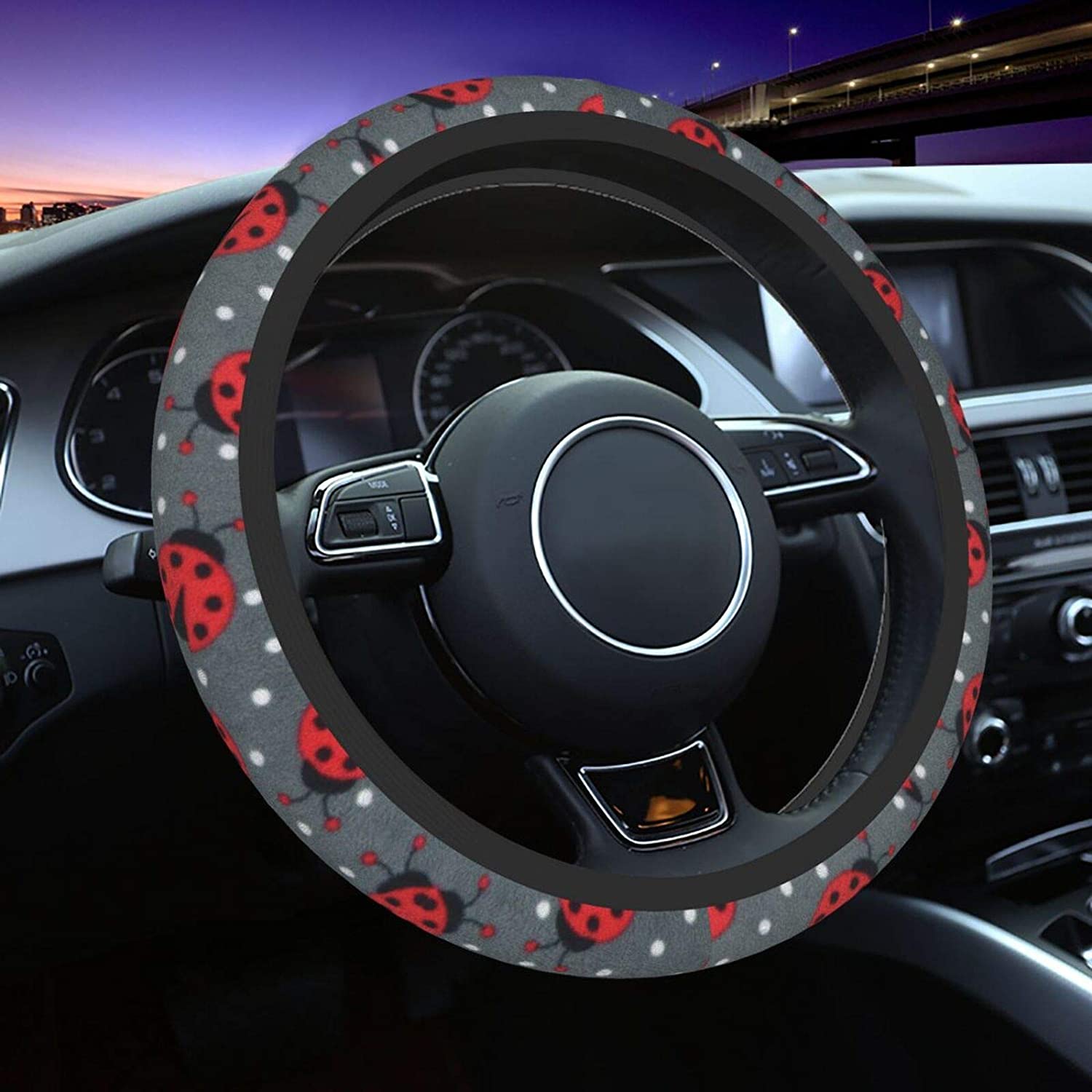 Detail Ladybug Steering Wheel Cover Nomer 19