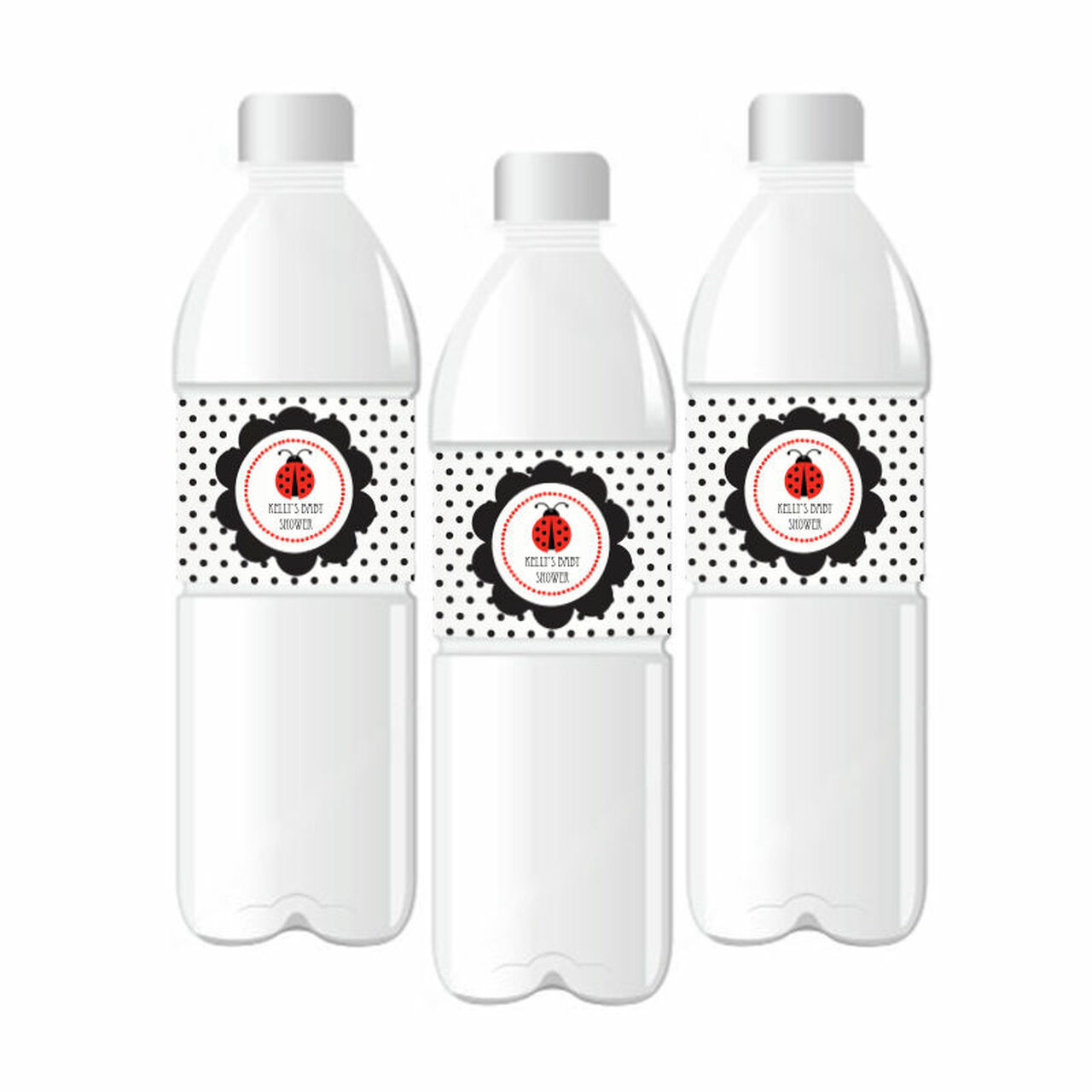 Detail Ladybug Water Bottle Labels Free Nomer 21