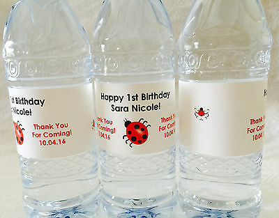 Detail Ladybug Water Bottle Labels Free Nomer 27