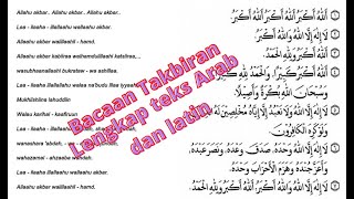 Detail Lafadz Takbiran Arab Nomer 33
