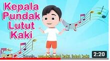Detail Lagu Anak Anak Kepala Pundak Lutut Kaki Nomer 12