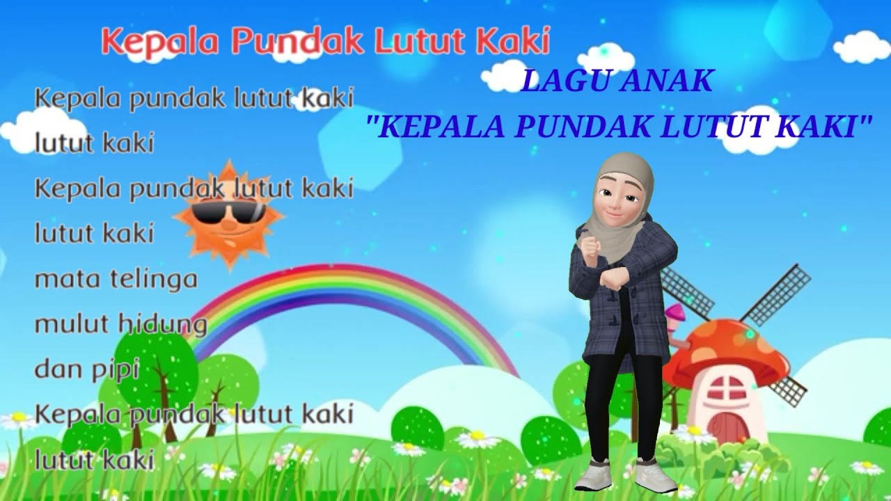 Detail Lagu Anak Anak Kepala Pundak Lutut Kaki Nomer 7