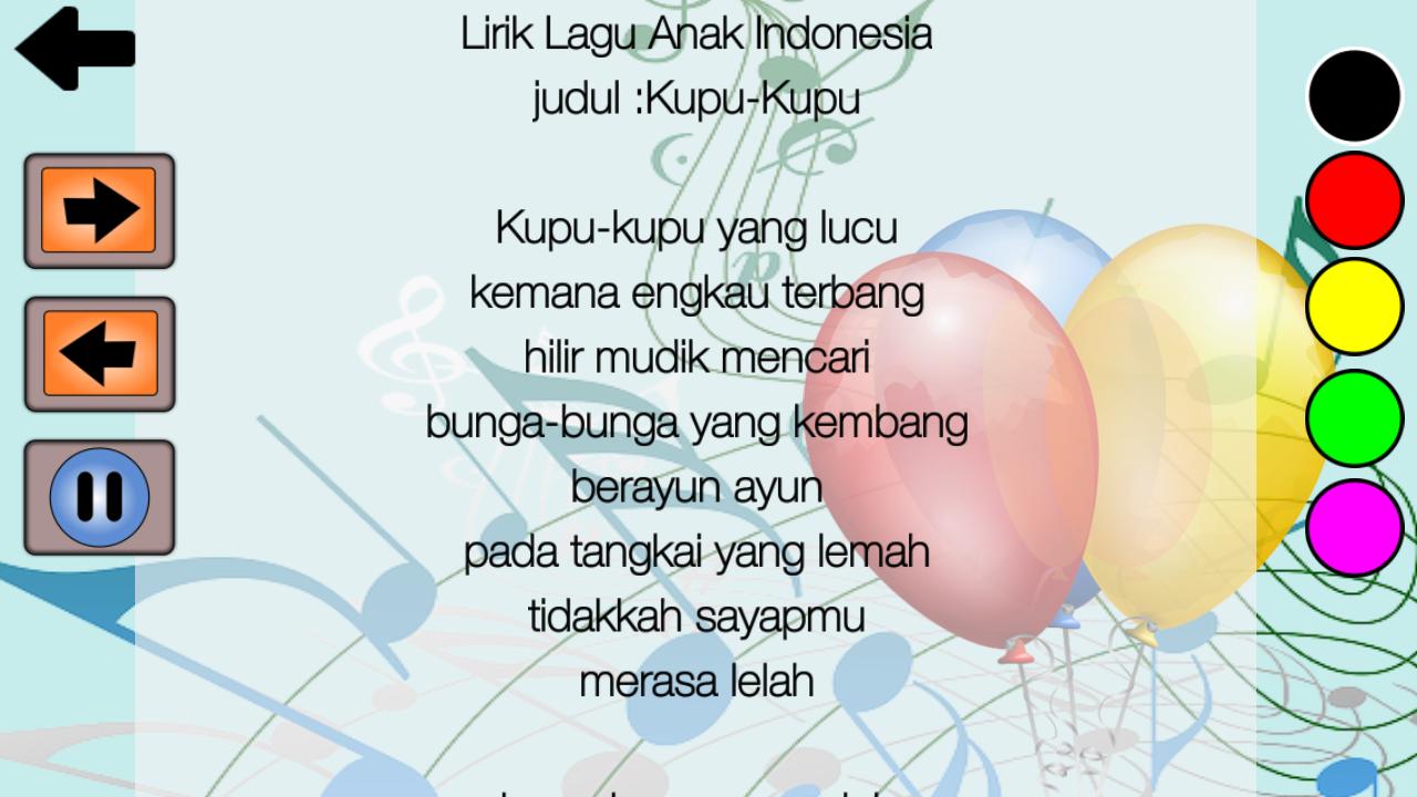 Detail Lagu Anak Kupu Kupu Yang Lucu Mp3 Nomer 33