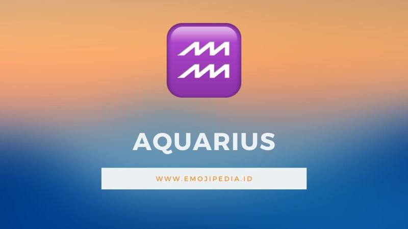 Detail Lambang Aquarius Di Emoji Nomer 2