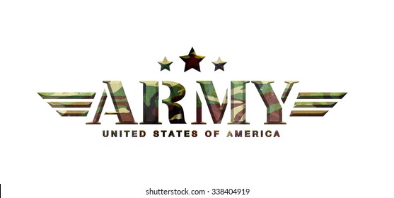 Detail Lambang Army Nomer 44