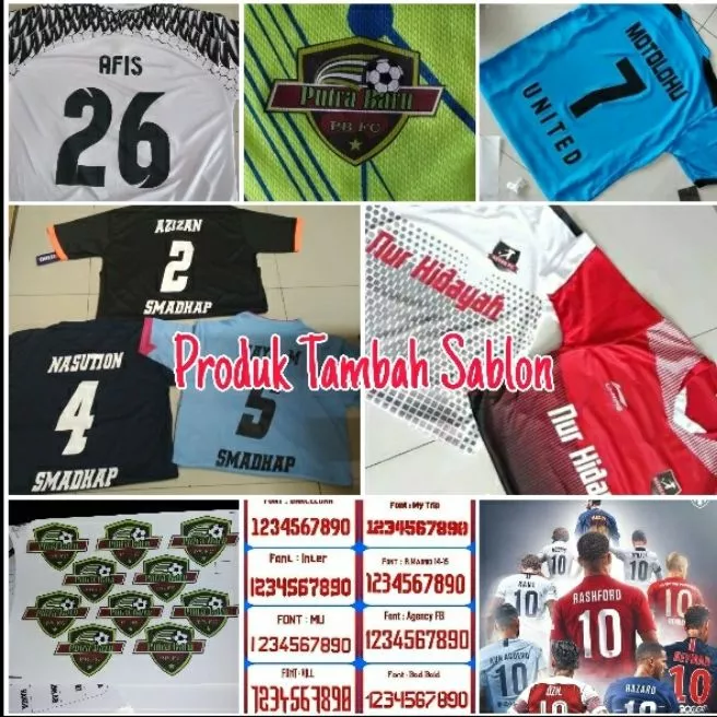 Detail Lambang Baju Futsal Nomer 25