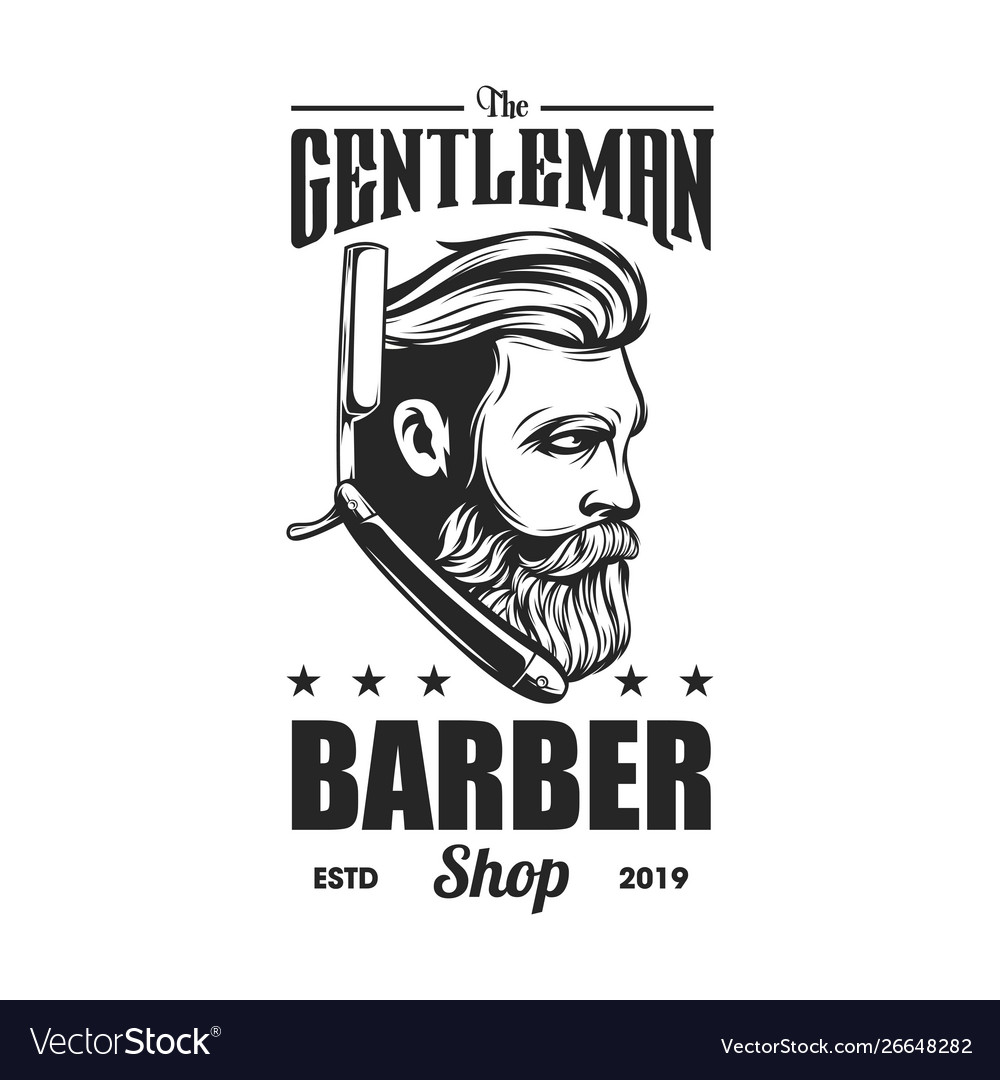 Detail Lambang Barbershop Keren Nomer 13