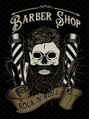 Detail Lambang Barbershop Keren Nomer 33